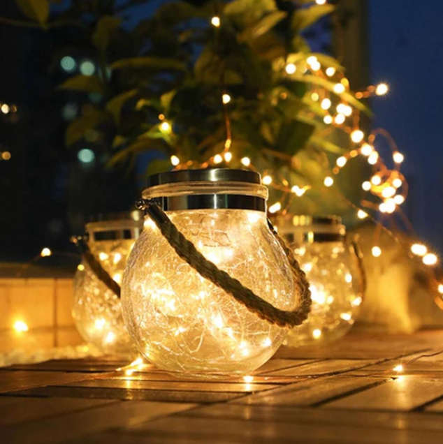 Solar  Ball Glass   LIGHT