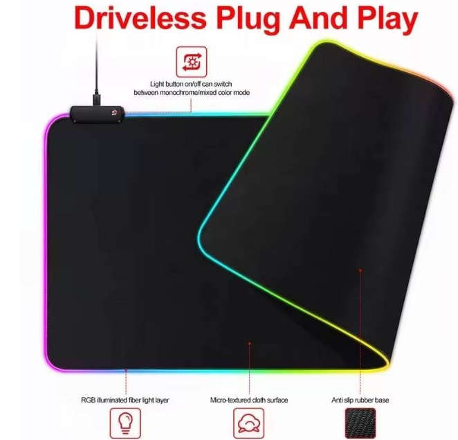 LED RGB Gaming Mousepad
