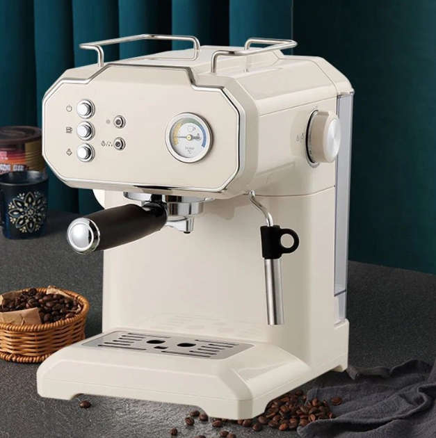 Espresso Coffee Machine-White