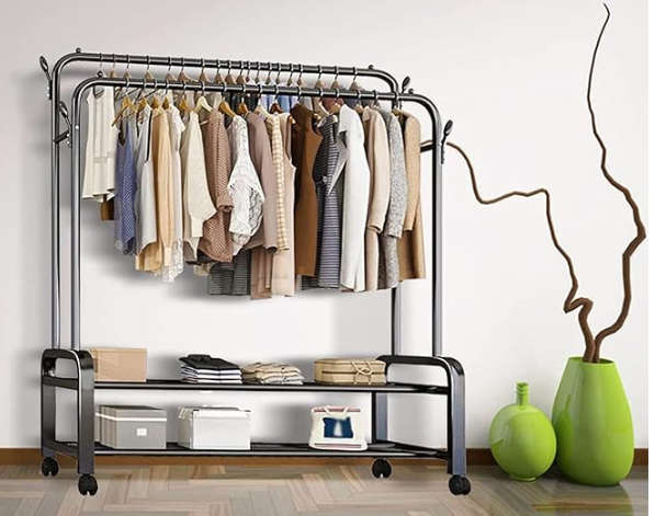 Double Clothe Drying & Shoe Rack