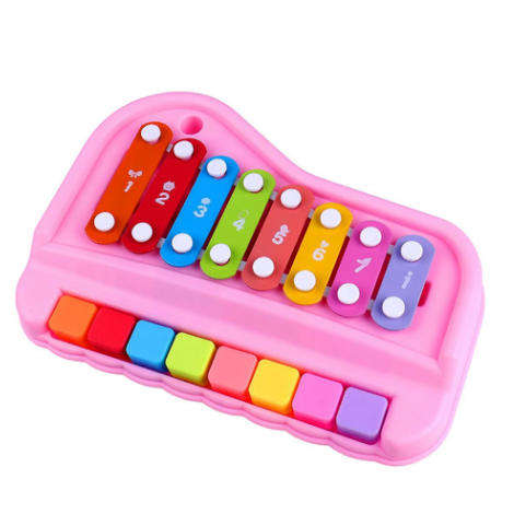 2 in 1 Piano Xylophone Musical Educational Toy For Kids