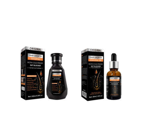 Original Biotin Cold Pressed Hair Growth Shampoo & Biotin Essential Oil