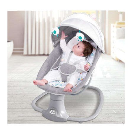 3-in-1 Baby Swings for Infants Electric Adjustable Rocking Chair - Grey