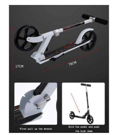Foldable Fashion Scooter Skate