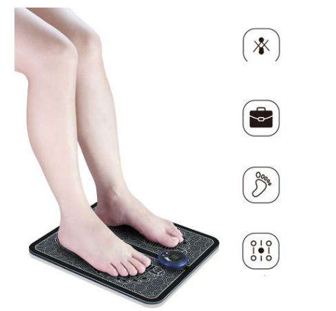 Rechargeable EMS Physiotherapy Wireless Muscle Stimulator Foot Massager