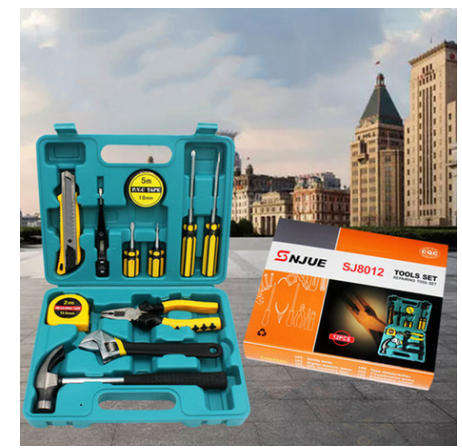 Portable Home Tool Set 16 Piece