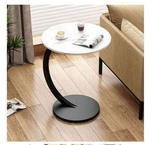 C-Shaped Side Table