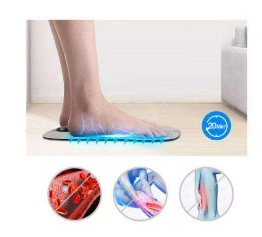 Rechargeable EMS Physiotherapy Wireless Muscle Stimulator Foot Massager