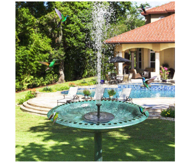 The Solar Powered Fountain Pond Pump C15-3-9