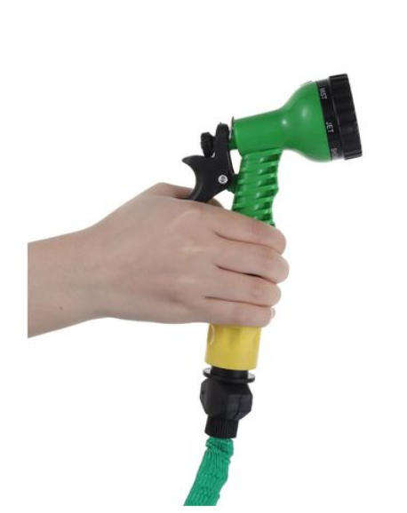 50FT 15M Retractable Garden Watering Turntable Flat Hose Pipe