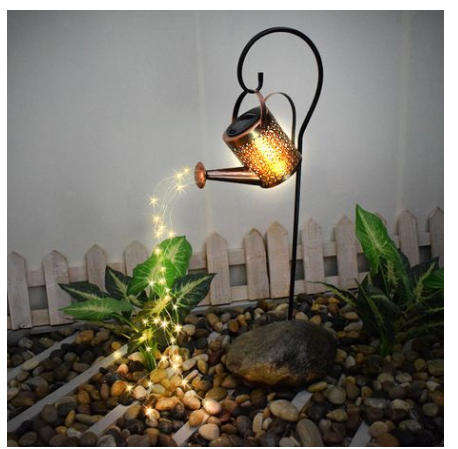 Watering Can Design Garden/Orchad Decorative Glowing Solar Lights