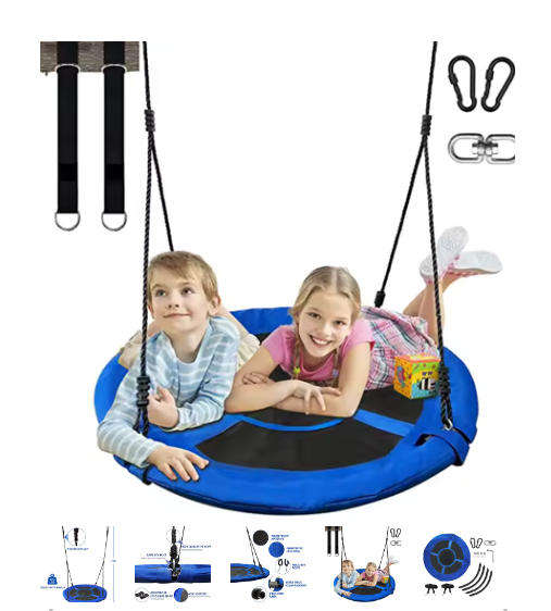 Outdoor Round Tree Swing (Saucer)