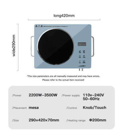 Household high-power electric ceramic stove