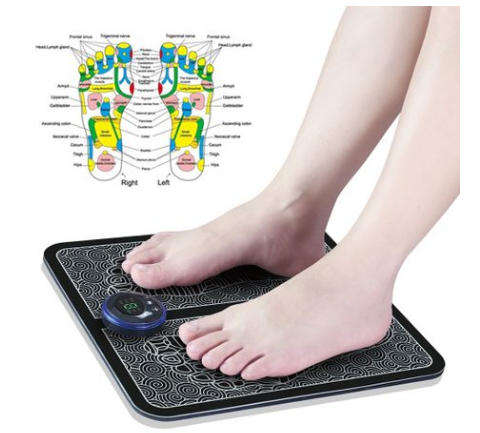 Rechargeable EMS Physiotherapy Wireless Muscle Stimulator Foot Massager