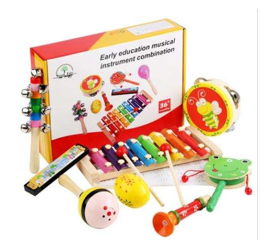 Dream World 8 Pieces Of Educational Musical Instrument Toy