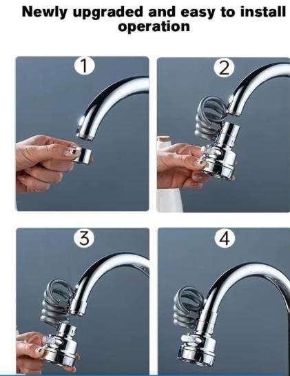Kitchen Water Saving Sink Sprayer Faucet with Expandable Hose