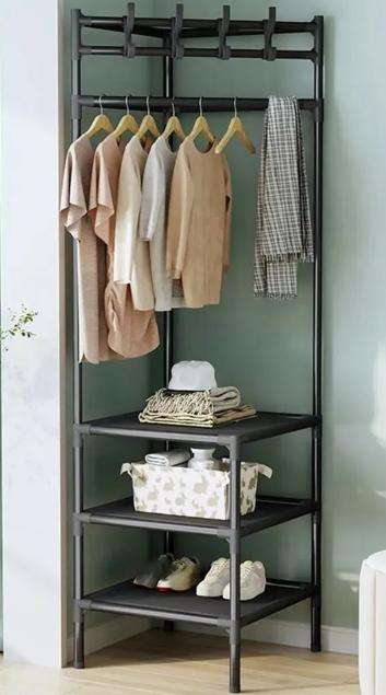 Corner Coat Rack