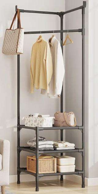 Corner Coat Rack
