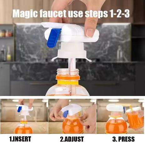 New Automatic Beverage Straw Suction Device Magic Tap Electric Water Milk Beverage Dispenser Automat