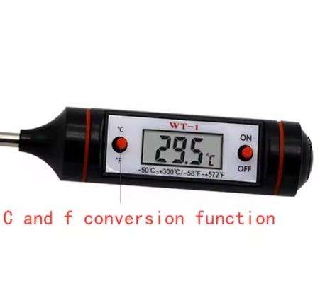 Pen Type Food Kitchen Baking Probe Type Electronic Digital Display Liquid Barbecue Oil Temperature T