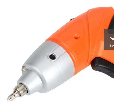 45PCS 3.6V Rechargeable Battery Powered Electric Screwdriver Set Cordless Multifunctional Electric S