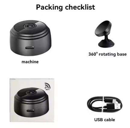 A9 Mini Camera WiFi 1080P Magnetic Network Security Camera Video Smart Home Mini Camera