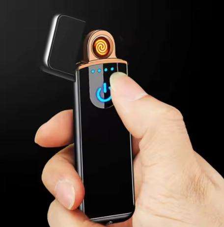 Mini USB Rechargeable Lighter Touch-Sensitive