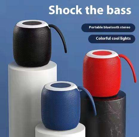 OEM Outdoors Portable Speaker Mini Wireless Speaker With FM Function RGB Lightweight Wireless Speake