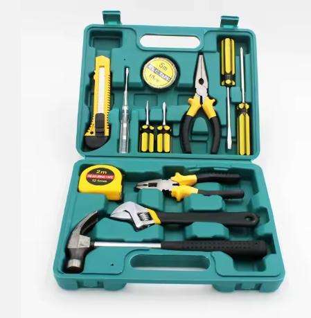 Home Combination Hand Tool Kits Car Gift Toolbox Portable Auto Electrical Repair Tools Kit Household