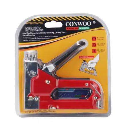 High Quality Hand Easy Triple U-Shaped Code Nail Gun Woodworking Upholstery Gas Nail Gun Shooter Act