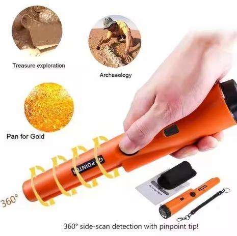High Quality Underground Handheld GP Pointer Gold Metal Detector Waterproof LED for Gold and Silver