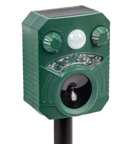 Humane Trap Light Flashing Alarming Sound Garden ODM OEM Wild Cat Ultrasonic Repellent Waterproof So