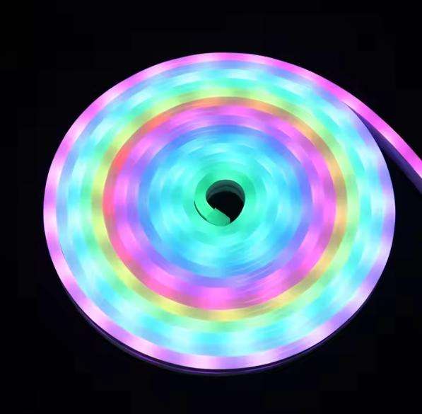 Waterproof Flexible Soft Neon Led Strip Lights Rgbic Addressable Smart RGB Music Atmosphere Light S