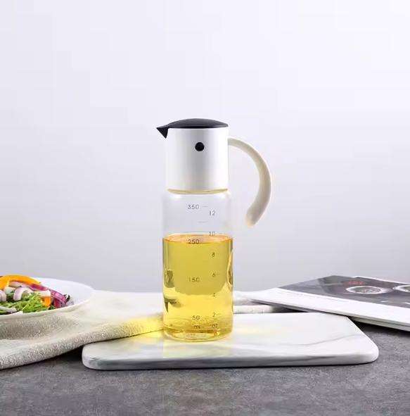 Plastic Body Automatic Gravity Oil and Vinegar Dispenser