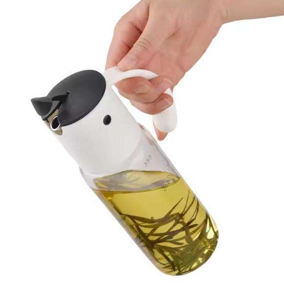 Plastic Body Automatic Gravity Oil and Vinegar Dispenser