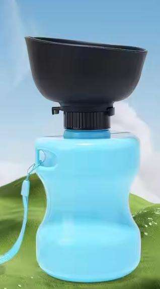 Adjustable Automatic Pet Water Dispenser New Portable Collapsible Drinking Cup Bowl for Dog Cat Trav