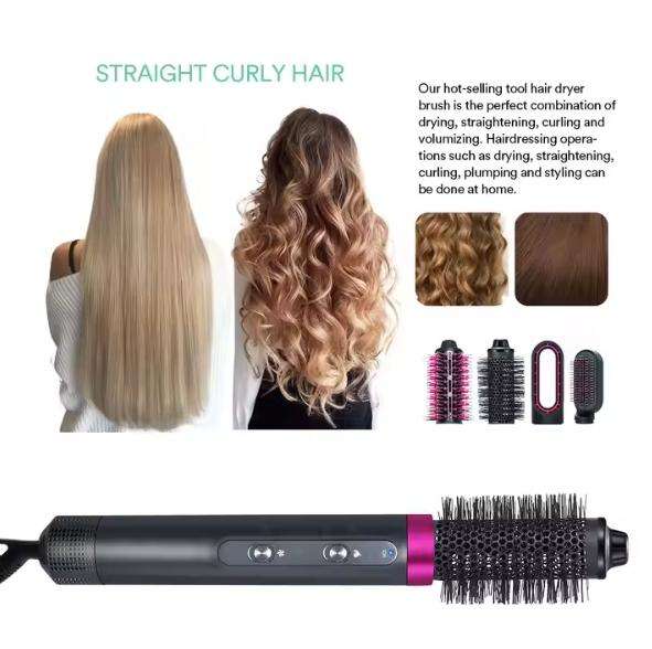 New 5 in 1 Hair Dryer 600W Hair Complete Style Hair Tools for Women
