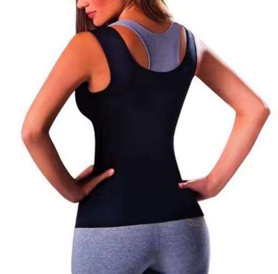 Women's Neoprene Waist Body Shaper Hot Sweat Coating Sauna Suit for Yoga