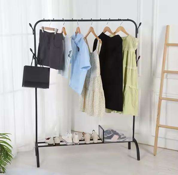 Urbane Home Cloth Hanger and Organiser for Coat Hat Handbag Umbrella | Display Rack for Home Office