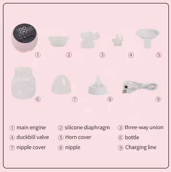 Electric Breast Pump LED Large Screen Display