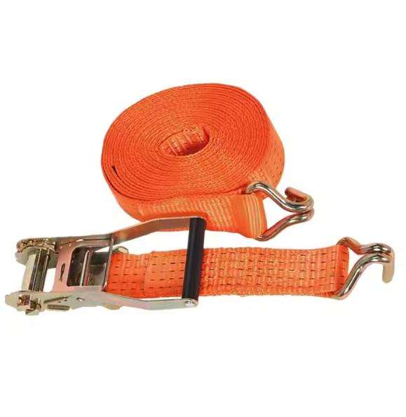 High Quality Polyester Cargo Lashing Strap With Ratchet Strap Cargo