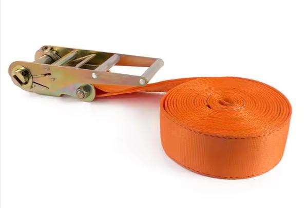 High Quality Polyester Cargo Lashing Strap With Ratchet Strap Cargo
