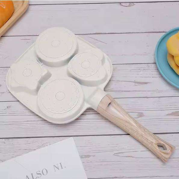 Non Stick Mini Egg Fry Pan Hamburger Breakfast Flat Pan No Stick Frying Pan Kitchen Utensils