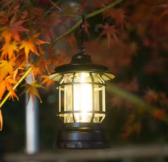 Emergency Lamp Portable Hanging Rechargeable Lantern LED Camping Tent Lights