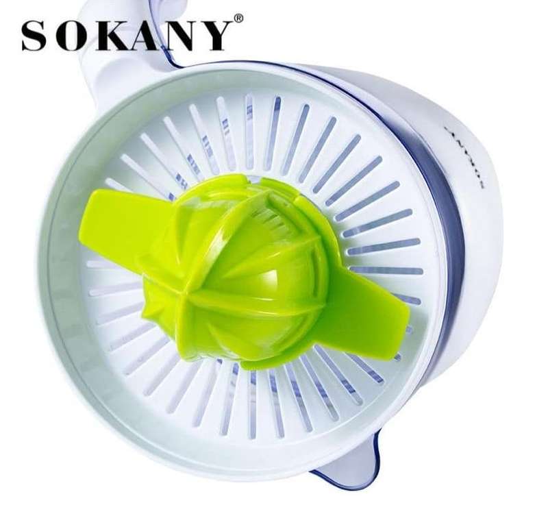 SOKANY Citrus Juicer Extractor, Compact Juicer for Healthy Juice, Oranges, Lemons, Limes, Grapefruit