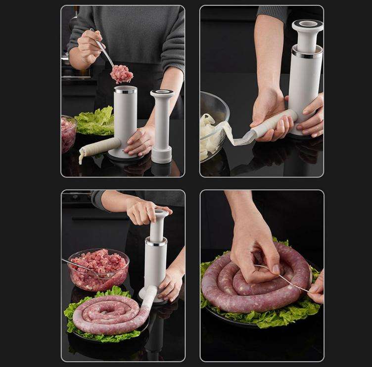 Cross-border New Hot Sale Sausage Enema Small Manual Sausage Meatballs Shrimp Slip Making Artifact