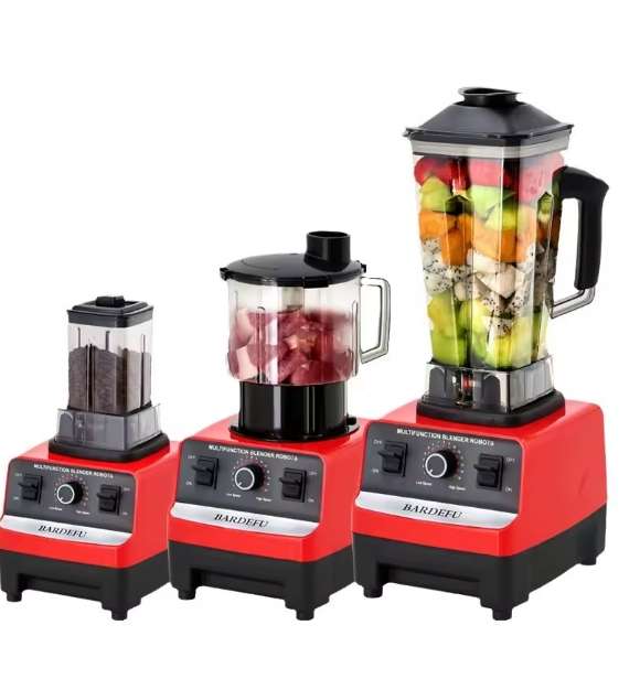 4500W Professional Blender High Power Kitchen Food Juicer Ideal for Making Smoothies and Milkshakes