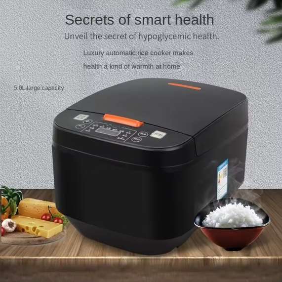 Fully automatic intelligent digital touch LCD rice cooker non-stick pan