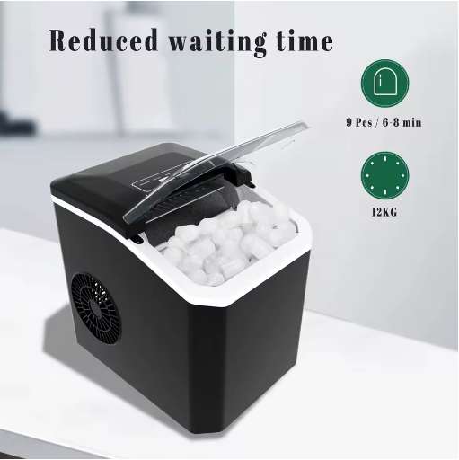 New Automatic Fast Self Cleaning Countertop Ice Cube Maker Ice Machine