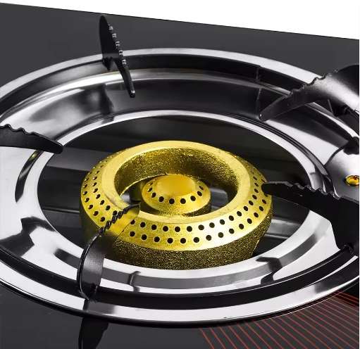 Electronic ignition tabletop stove electric stainless steel manual gas stove